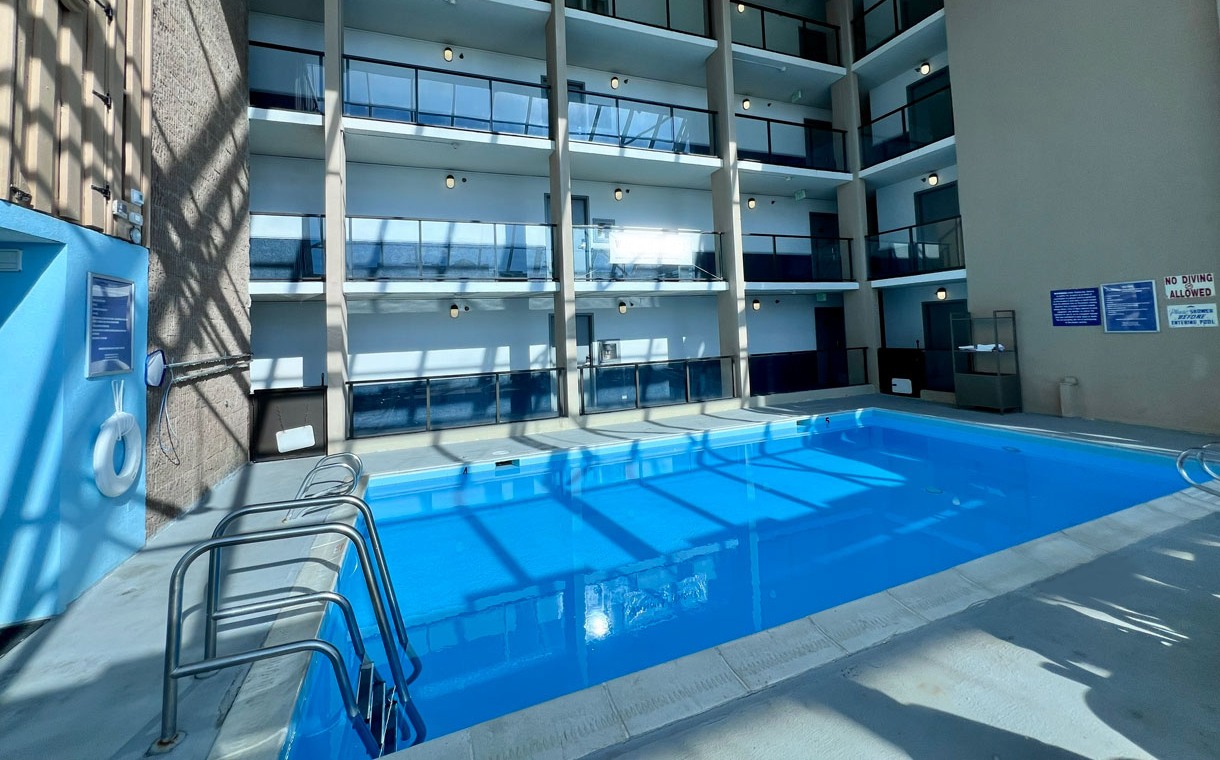 Four Sails Resort heated indoor pool